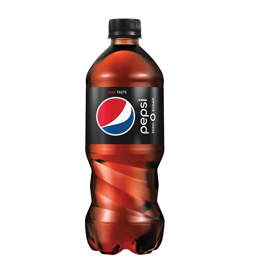 20 oz Pepsi Zero Bottle.