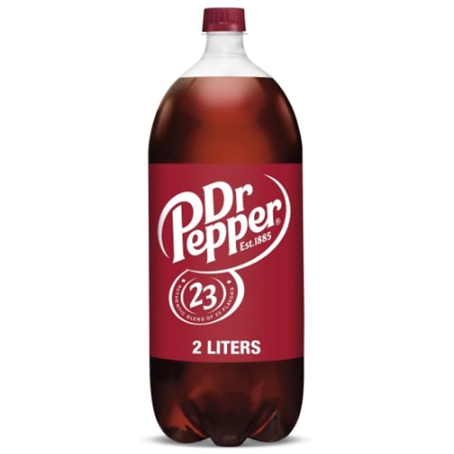 2 Liter Dr Pepper.