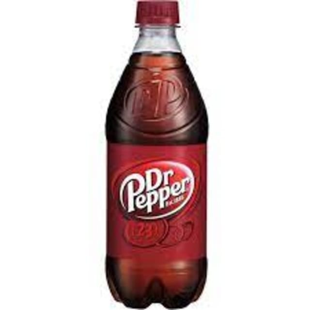 20 oz - Dr Pepper.