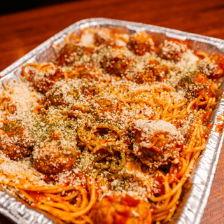 Spaghetti & Meatballs - Small Tray (16 meatballs)