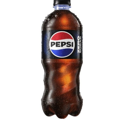 20 oz Pepsi Zero Bottle.