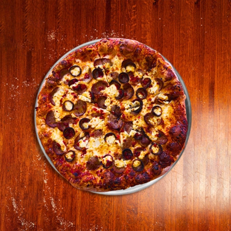 16" Pothole Pizza.