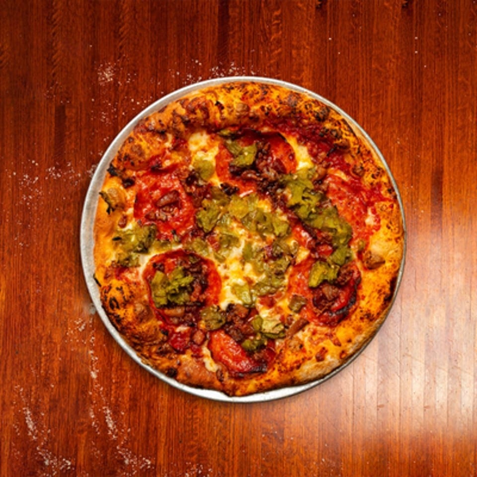 10" Santa Fe Pizza.