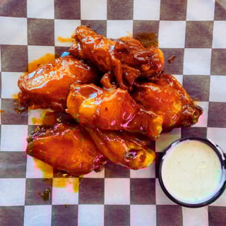 Spicy 🍑 PEACH Wings (6