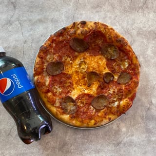 Personal 10" 2 topping + drink