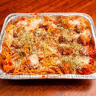 Spaghetti & Meatballs - Small Tray (16 meatballs)