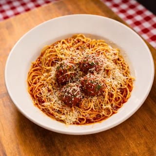 Large Spaghetti w/ Meatballs